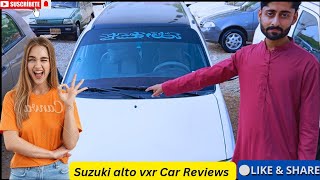 Suzuki alto vxr car reviews  spaces feature amp detail  price amp Model  Family Use Car  Car Reviews [upl. by Idok370]