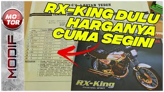 Cek Harga Motor Baru Tahun 1991 Yamaha RXKing Murah Banget  Motor Plus Modif [upl. by Lienahs]