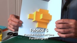 PopUp Tutorial 5  Parallelfolds Part 1 Parallelogram [upl. by Nosae]