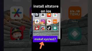 How to Install Altstore iphone No Computer Sideload IPAs to Your iOS [upl. by Redwine111]