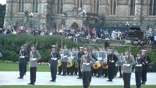 German Army Band amp Drill Team  Fortissimo  on Parliament Hill in Ottawa on 20120811 26 [upl. by Darya]