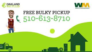 City of Oakland Bulky Pickup Service [upl. by Psyche]