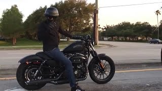 Harley Davidson Iron 883 exhaust sound Compilation [upl. by Victor]