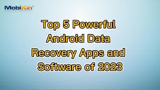 Top 5 Powerful Android Data Recovery Apps and Software of 2023 [upl. by Spike]