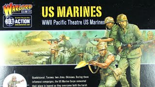 WW2 Warlord games Bolt Action Marines Review [upl. by Nic]