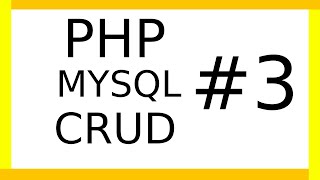 PHPMySQL CRUD 3  Create [upl. by Asilrak]