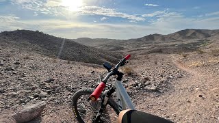 COMPARACIÓN de MTB Specialized Rockhopper Vs Chisel bajando el Trail Alacran Ciempiés Mexicali [upl. by Ahsatel]