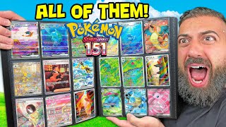 I Graded ALL My 151 Pokemon Cards [upl. by Attenaej]