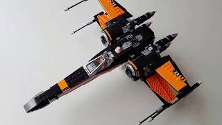 Lego Star Wars Poes Xwing 75102 MOD [upl. by Glasgo]