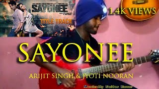 Sayonee Title Track Arijit Singh amp Jyoti Nooran Song Guitar Cover By Susara Samarawickrama [upl. by Arema]