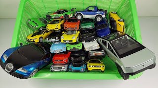 Box Full of Model Cars  2  Feat Bugatti Tesla Cyber Truck [upl. by Hugo323]