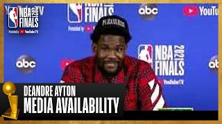 Deandre Ayton Game 6 Postgame Press Conference  NBAFinals [upl. by Ynaoj]