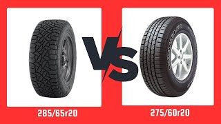 Tire Size 28565r20 vs 27560r20 [upl. by Acinnad]