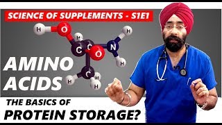 Science of Suppliments S2E1  AMINO ACIDS  Protein ka Asli Tatva  DrEducation Hindi [upl. by Naihr]