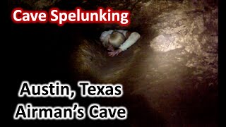 Cave Spelunking in Austin Texas Airmans Cave with the Aggie Art Gallery  Travel amp Adventure 1 [upl. by Aihcropal]