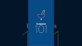 Excipients 101 An introduction to excipients pharmaceutical excipients science [upl. by Arbua342]