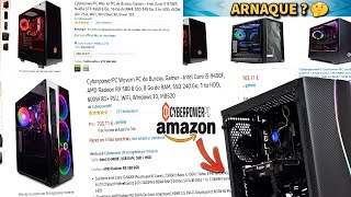 Les pc gamer Amazon Cyberpower Pc arnaque ou bonne affaire  config pc gaming 700€1500€ [upl. by Alexandre]