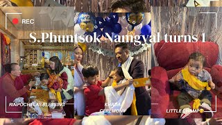 Part2🎁SPhuntsok Namgyal turns one [upl. by Eineeuq64]