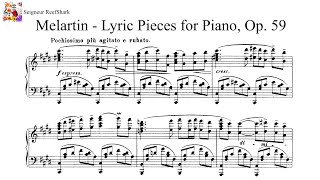 Melartin  Lyric Pieces for Piano Op 59 Lettberg [upl. by Keverian]