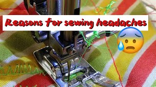 3 Top Reasons for Sewing Machine Headaches amp Thread Breakage [upl. by Rats123]