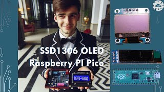 How to use I2C OLED Screen with Raspberry Pi Pico in CC  DrJoneacouk [upl. by Urania896]