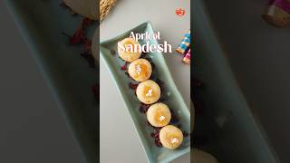 Apricot Sandesh  Festive Must Try Bengali Sweet Shorts [upl. by Alveta]