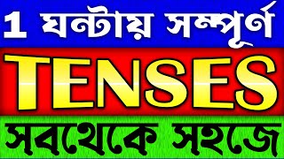 সবথেকে সহজে শেখো Tenses  Learn Tenses in English Grammar with Examples  PresentPastFuture Tenses [upl. by Farah]