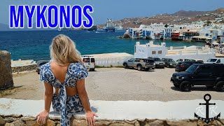 Touring Mykonos on Royal Caribbeans Explorer of the Seas 2024  Cruise Vlog [upl. by Nnaecarg]