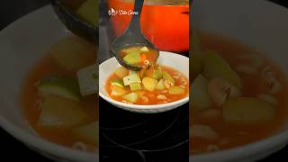 The BEST Mexican sopa de coditos  Mexican macaroni soup shorts [upl. by Linell]