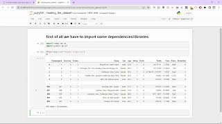 How to load dataset using jupyter notebook [upl. by Fai]