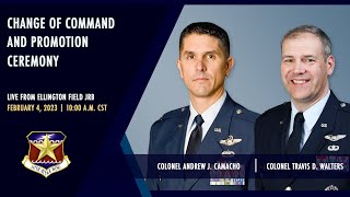 147th Attack Wing Change of Command and Promotion Ceremony  February 2023 [upl. by Coveney378]