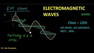 Electromagnetic Waves for Class 12 Basic Physics Video Lecture in Hindi [upl. by Tomas]