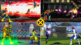 XMEN Mutant Academy All Super Moves  2K 60GPS [upl. by Grubb]