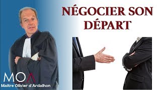 Comment négocier la rupture de son contrat de travail [upl. by Ssilem628]