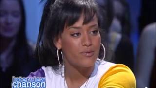 Interview chanson française Amel Bent  Archive INA [upl. by Kannav449]