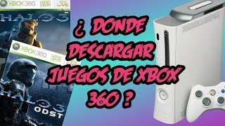 ¿dónde encontrar juegos para Xbox 360  XBOX 360 RGH  Ranru [upl. by Zanze]