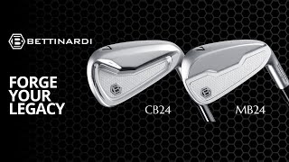 Forge Your Legacy Bettinardi Golf Premieres FirstGeneration Irons  The MB24 and CB24 [upl. by Ettolrahs]