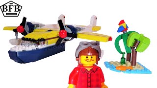 Lego Creator 31064  WasserflugzeugAbenteuer  3in1  Lego Speed Build Review  Modell A [upl. by Omissam965]