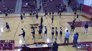 Fitchburg High vs Shrewsbury High School Boys Junior Varsity Basketball [upl. by Ecnerual]