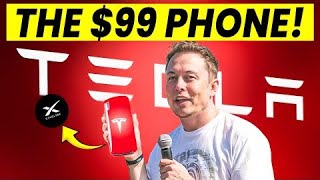 Elon Musk quotI Am Releasing 99 Tesla Phone With Built in Starlink WIFI Todayquot [upl. by Dante]