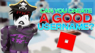 Can You Create a Memorable Roblox Username [upl. by Leksehcey219]