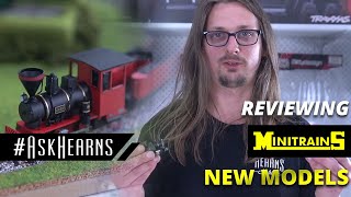 Reviewing the New MINITRAINS 009 Scale Locomotive Models  askHearns [upl. by Retxab]