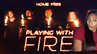 Reaction HOME FREE PLAYING WITH FIRE peterhollens reaction homefree [upl. by Turmel]