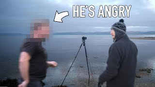 Confronted by Angry Photographer on Road Trip to Isle of Arran [upl. by Trask]