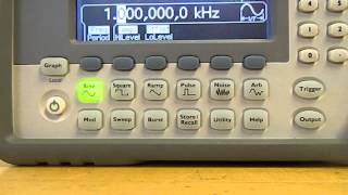 Agilent Function Generator Tutorial  How To Ep 17 [upl. by Tormoria]