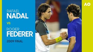 Rafael Nadal vs Roger Federer Full Match  Australian Open 2009 Final [upl. by Xxam]