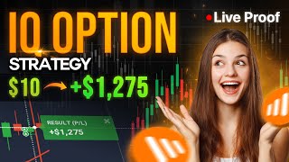 100 Never Lose IQ Options Trading Strategy 2024  Live Trading Proof [upl. by Eslud]