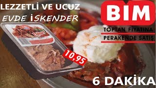 BİMden EVDE İSKENDER YAPIMIçok ucuz [upl. by Reisch]