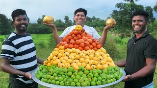 1000 LADDU  Diwali Sweets Recipe  Three Types Variety Laddu Making In Village [upl. by Adnorrehs]