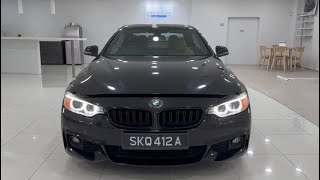 BMW 428I Convertible HID NAV Revcam 2014 Black  SKQ412A [upl. by Einwahs]